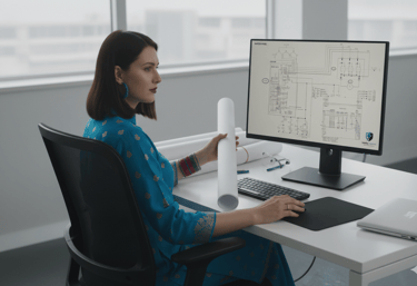 Power and Control Drawings by VoltEdge Solutions with AutoCAD schematics for switchgear systems.