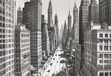 A golden sign with the emblem of a seated figure holding a staff, surrounded by detailed engravings and the words 'REPUBLIC FRANCAISE' and 'NOTAIRE'. The sign is attached to a building with ornate architectural details visible in the background.