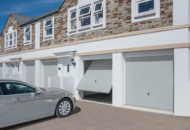 White Garage Door