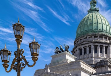 Dome of Argentina's Congress