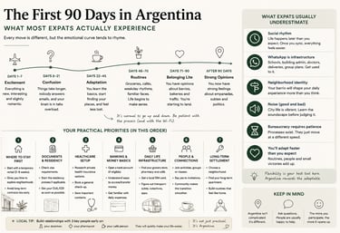 Complete Guide to Moving Argentina Infographic