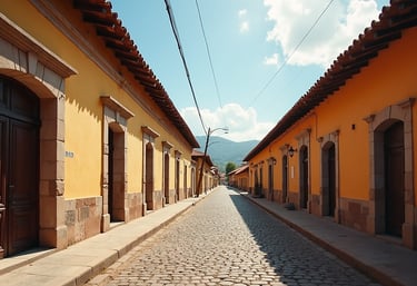 Colonial Town Street View