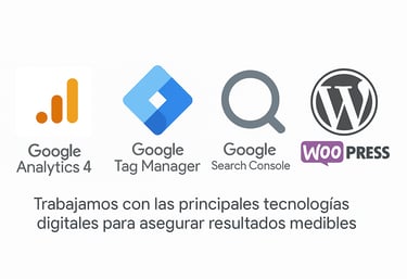 Trabajamos con las mejores tegnologias