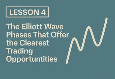 Lección 4: Identificación de fases de alta probabilidad de la onda de Elliott que ofrecen las oportunidades de trading de Forex más claras
