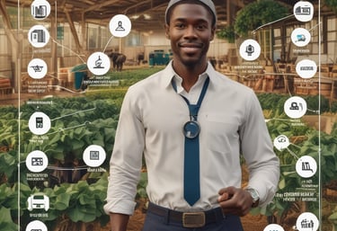 A greenhouse filled with lots of green plants