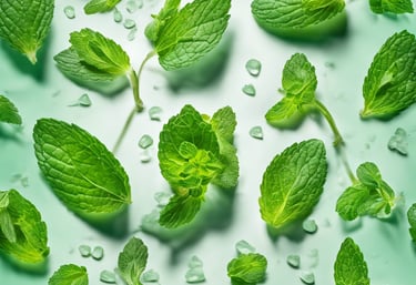 A traditional apothecary setting with two people engaged in discussion or transaction. Wooden drawers line the wall, indicating storage for herbs or medicines. The environment is warm and reflects the style of an old-world herbal medicine shop.