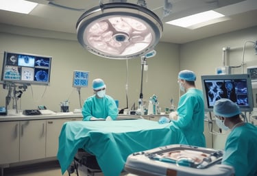 A close-up of acupuncture needles carefully placed on a patient's back during treatment.