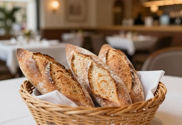 A luxurious black and gold plated dish featuring spiced crab with vibrant garnishes on a dark elegant table.