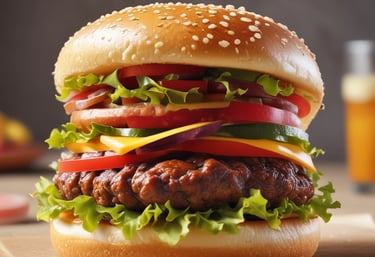 A luxurious black and gold plated dish featuring spiced crab with vibrant garnishes on a dark elegant table.