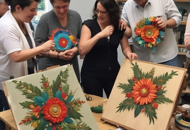 photo of white staircase