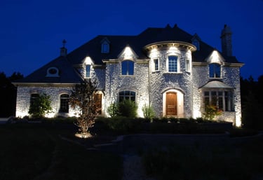 accent lighting up lights landscape electric electrical A&J Electric Shelbyville, TN electrician