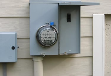 electric meter outside disconnect electrical A&J Electric Shelbyville, TN electrician