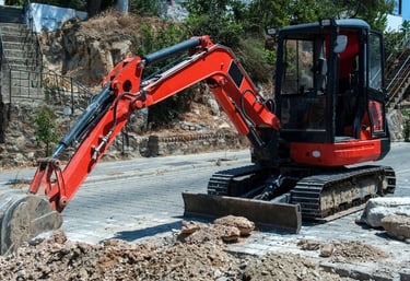 Alquiler de Maquinaria - mini excavadora