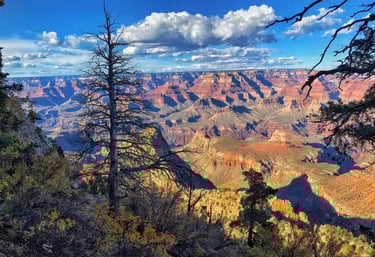 a view of a scenic view of a grand canyon