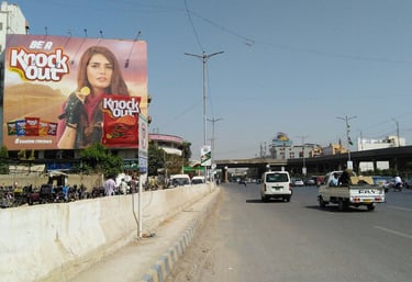 Billboards and Hoardings Knock Out