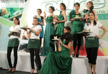 Event Branding Pure Health Cafe