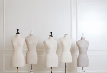 a group of mannequinnes of mannequins