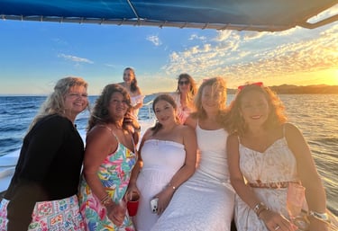 Beautiful sunset over the Sea of Cortez