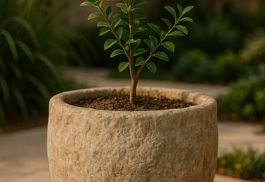 Arcanum Limestone Pot Collection