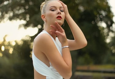 model beauty photography for advert