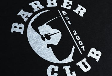 identitate vizuala logo barber club graphic design iasi agentie publicitate