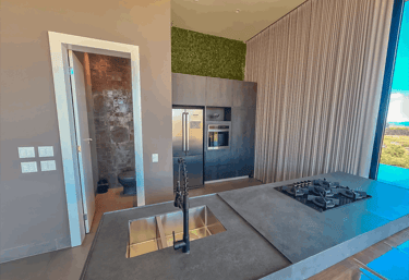 Cozinha gourmet com ilha