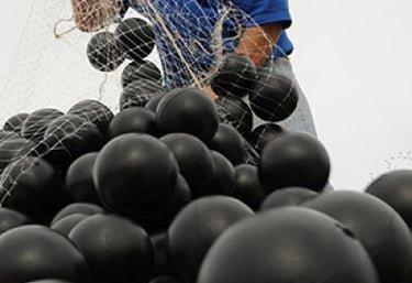Nos shade balls sont vendu par m² couvert pour un déploiement optimal et une efficacité maximale