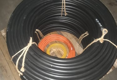 Kabel proyek, kabel hitam, kabel nyy, kabel FRC, kabel tahan api