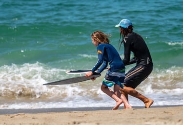 group skimboarding lessons laguna beach