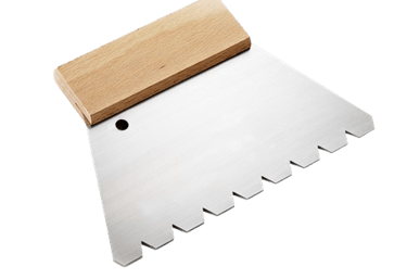 a knife sharpe knife with a wooden handle