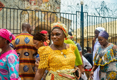 a woman in a yellow dress