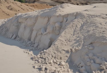 A high-quality cement bag displayed in a construction setting.