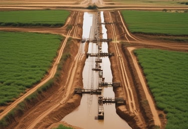 A modern engineering office with professionals collaborating.