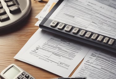 a man riding a skateboard down a street next to tall buildings
