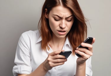 woman wearing white crew-neck t-shirt on bed holding silver MacBook