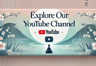 Guided meditations and wellness tips, YouTube channel for relaxation, mindfulness, health improve