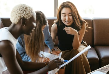 Confidential brainstorming with Ironstone Coach