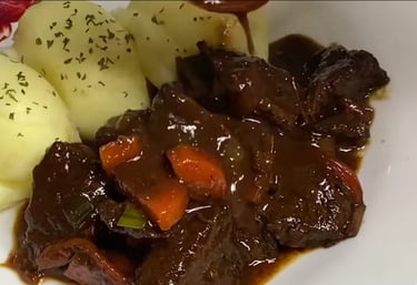 Authentic Jamaican Stewed Beef Recipe – Tender, Flavorful & Easy!