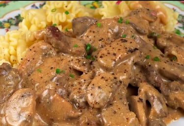 Hearty Beef Stew & Creamy Beef Stroganoff Recipes