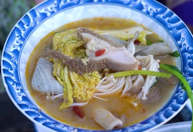 How to Make Spicy Beef and Intestine Soup – A Delicious Asian Delight