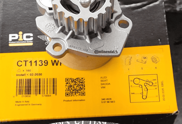 Continental vodna pumpa set rebrast germany golem servis so premium kvalitet delovi tuning garage up