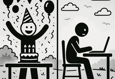 diffrence between someone who celebrates their birthday and somone who dosent