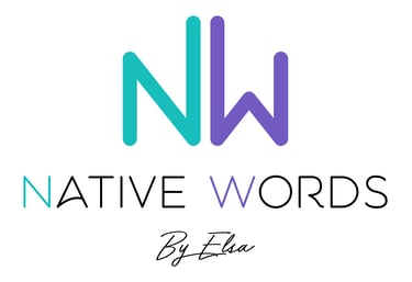NATIVE WORDS BY ELSA Elsa Barré (EI)