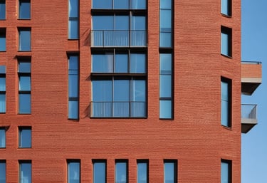 An expert assisting clients during a new home delivery with documents in hand