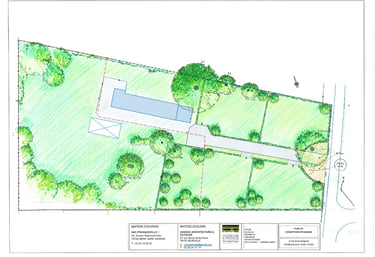 plan du lotissement 