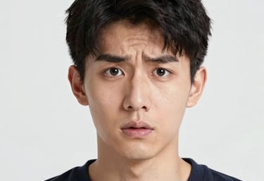 Close-up of hands grounding with the 5-4-3-2-1 technique using nature elements like leaves and stones.