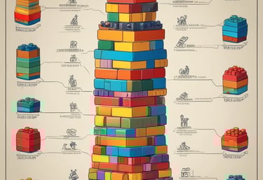 Close-up of hands arranging fresh flowers in a minimalist vase on a clean desk with green and khaki accents.