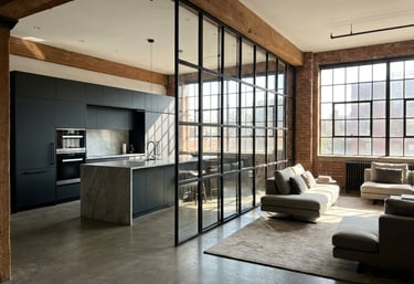 cerramiento metalico loft instalado en orihuela