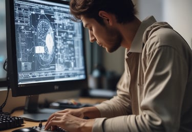Close-up of hands writing notes during a safety training session.