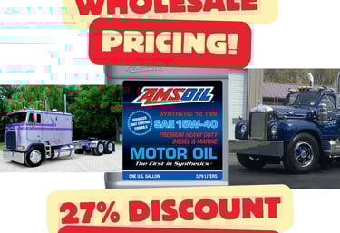 Amsoil SAE 15W-40 Diesel and Marine Motor Oil